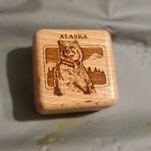 A small wooden dream box